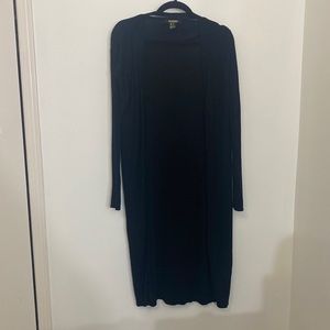 LONG SLEEVE FULL LENGTH CARDIGAN